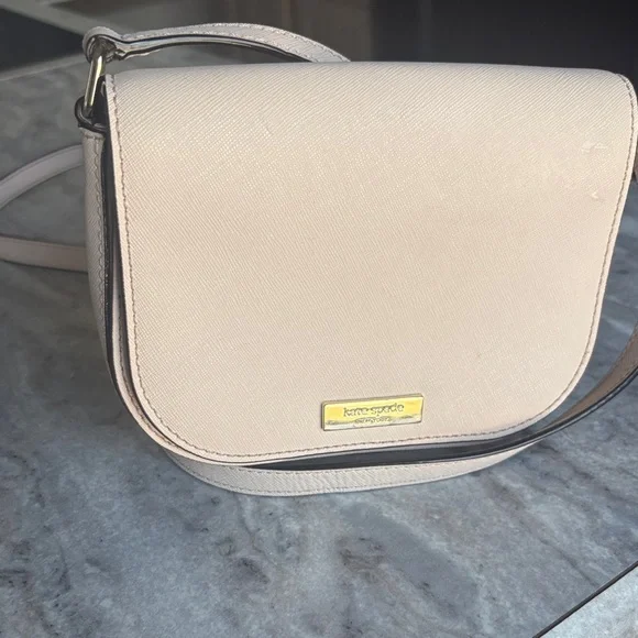 kate spade Small Saffiano Crossbody in Light Pink - Picture 3 of 6